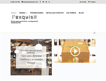 Tablet Screenshot of lexquisit.com